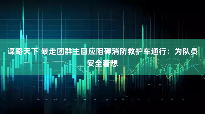 谋略天下 暴走团群主回应阻碍消防救护车通行：为队员安全着想
