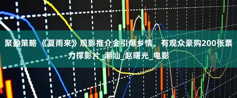 聚盈策略 《夏雨来》观影推介会引爆乡情，有观众豪购200张票力撑影片_潮汕_赵曙光_电影